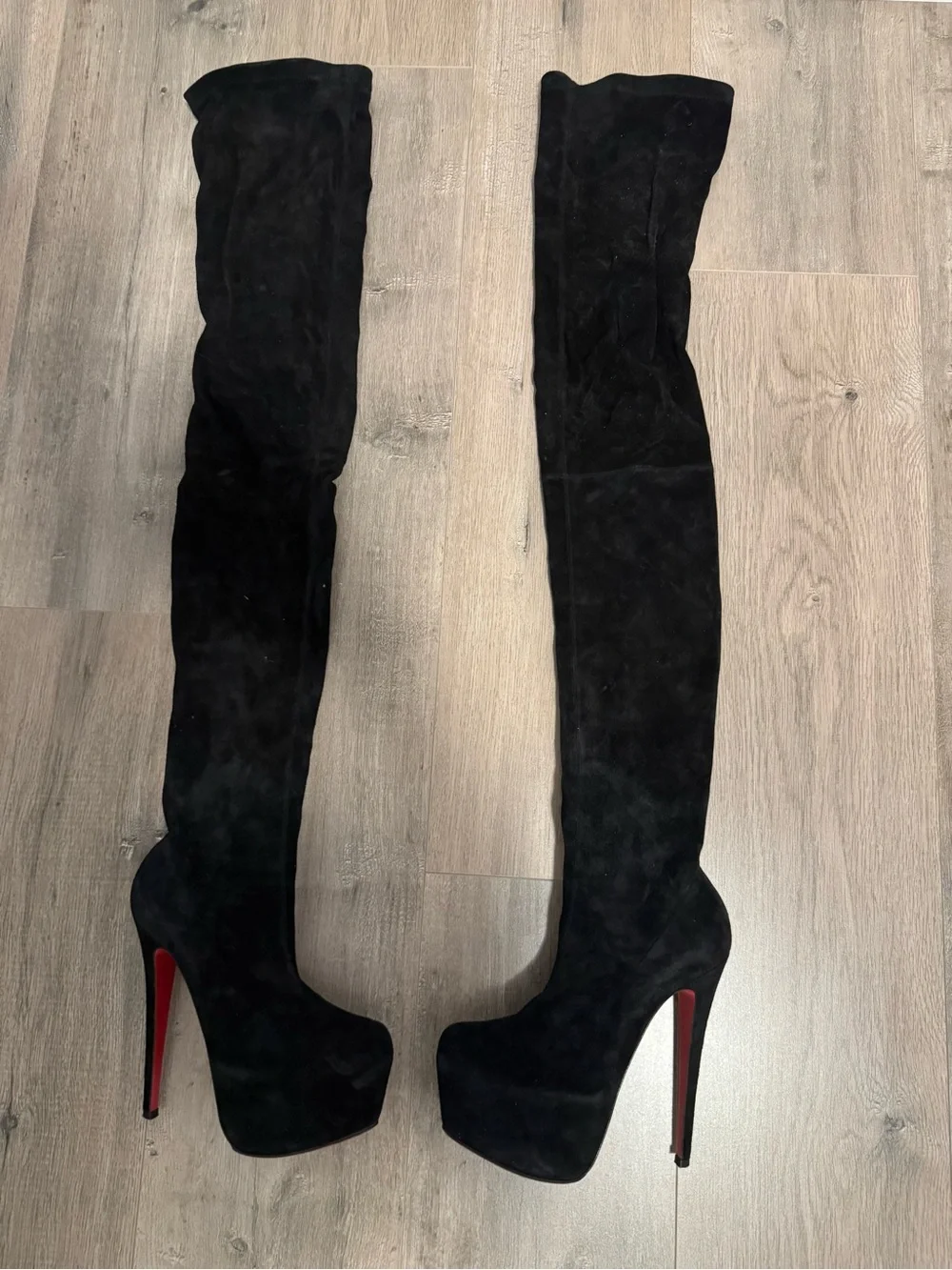 Christian Louboutin Monicarina 160 Thigh High Boots size 36 - Picture 4 of 8